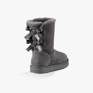 Ugg Bailey Bow II Klassiska Stövlar Dam Grå (873910ZQA)